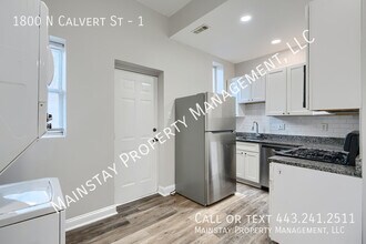 1800 N Calvert St in Baltimore, MD - Building Photo - Building Photo