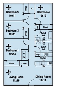 Whitehall Student Apartments photo'