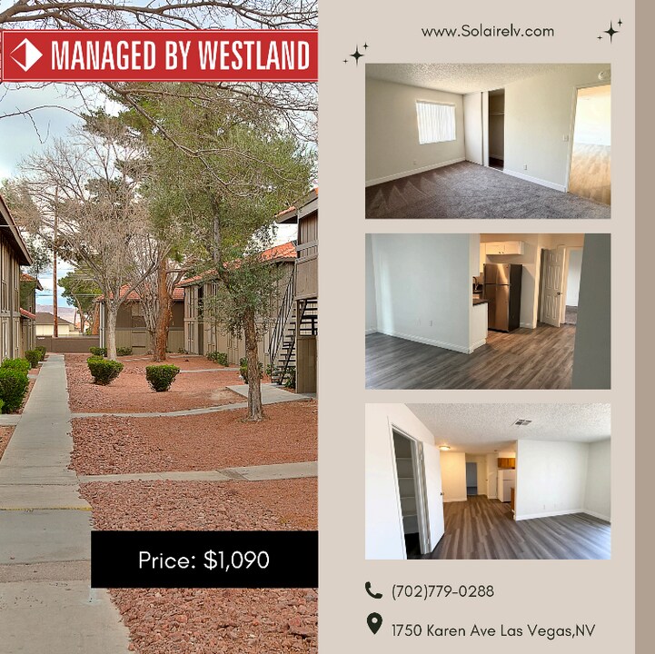 1750 Karen Ave in Las Vegas, NV - Building Photo