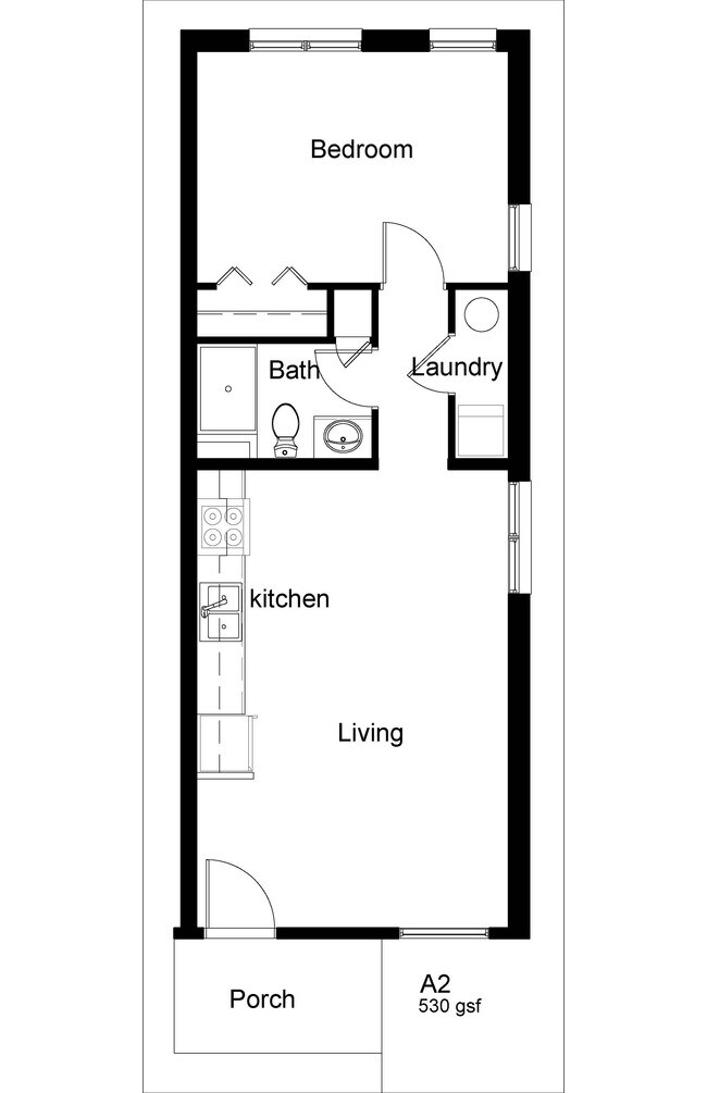 The Nine in Oak Park, MI - Foto de edificio - Floor Plan