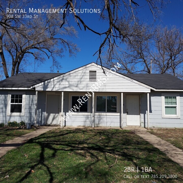 908 SW 33rd St in Topeka, KS - Foto de edificio