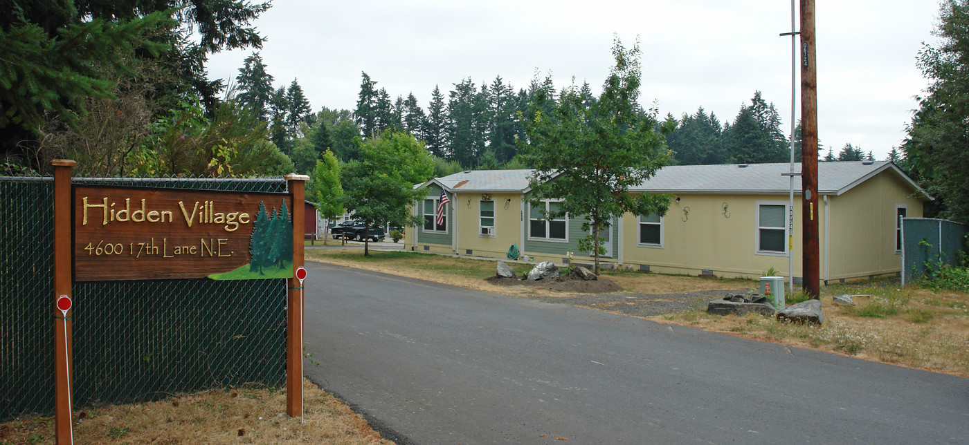 Hidden Village in Olympia, WA - Building Photo