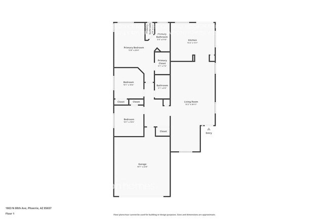 1803 N 88th Ave in Phoenix, AZ - Foto de edificio - Building Photo