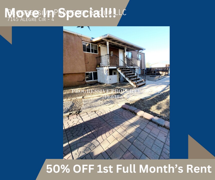7145 Alegre Cir-Unit -4 in Fountain, CO - Foto de edificio