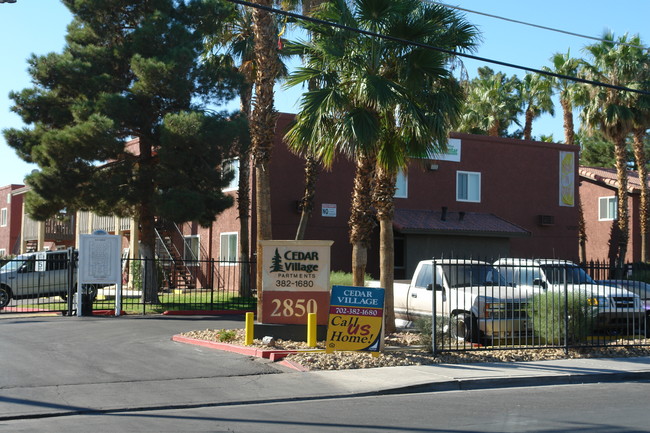 Cedar Village in Las Vegas, NV - Building Photo - Building Photo