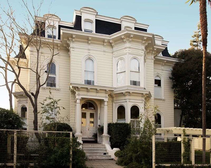 Historic Goodman Mansion in Napa, CA - Building Photo