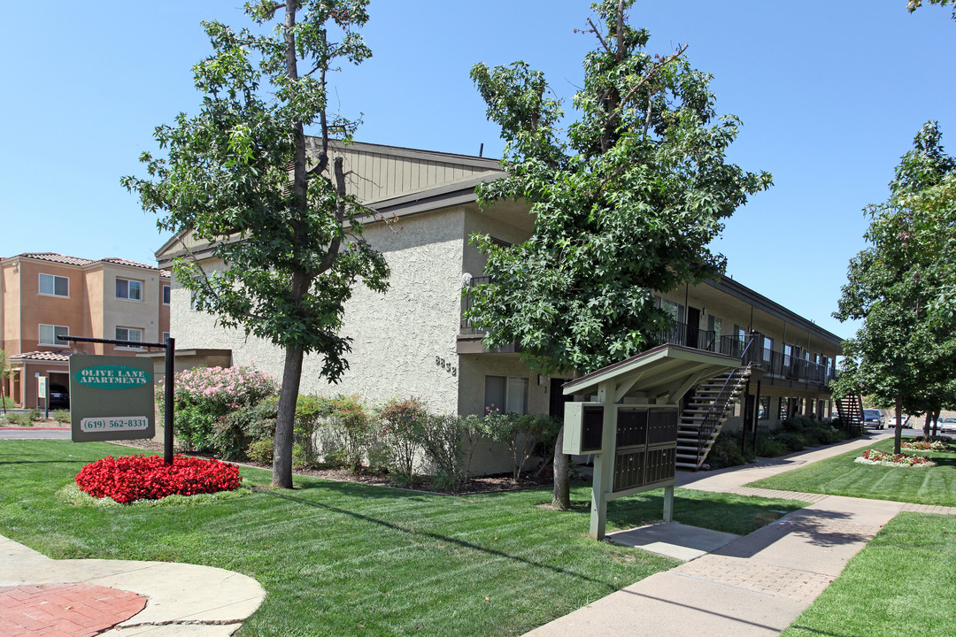 Olive Lane Apartments in Santee, CA - Building Photo