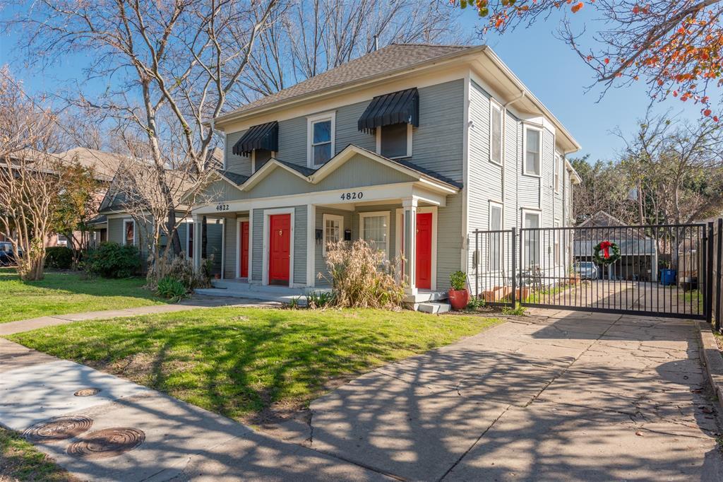 4820 Worth St-Unit -B in Dallas, TX - Building Photo