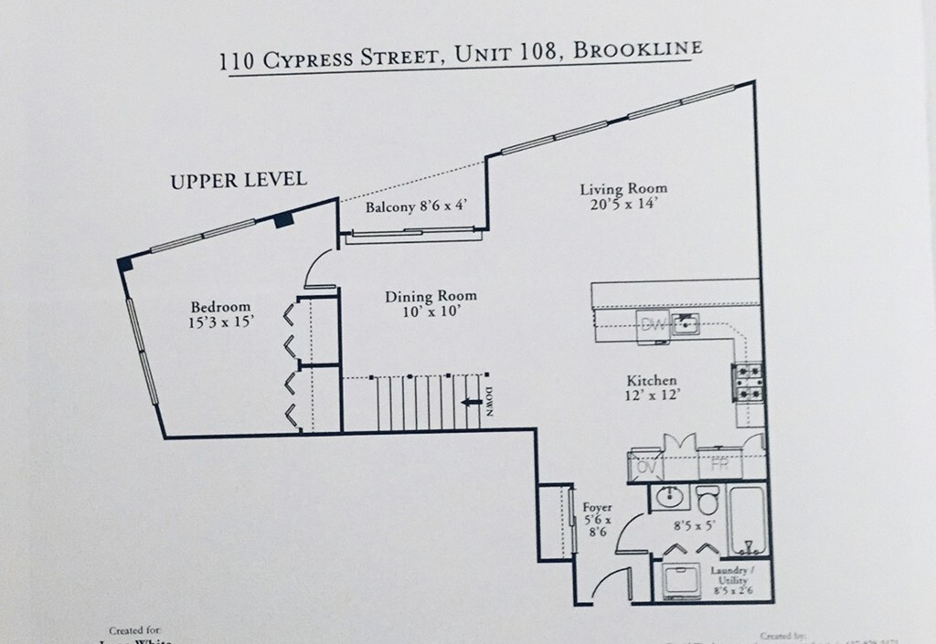 110 Cypress St, Unit 108 in Brookline, MA - Foto de edificio