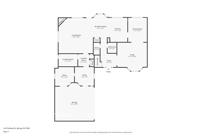 14 E Trillium Cir in Spring, TX - Foto de edificio - Building Photo