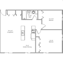 9908 Nicollet Avenue South Apartments in Bloomington, MN - Building Photo - Floor Plan