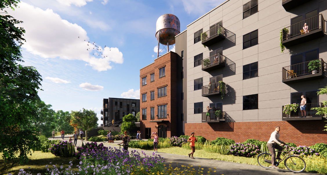 Water Tower Apartments in Greenville, SC - Foto de edificio