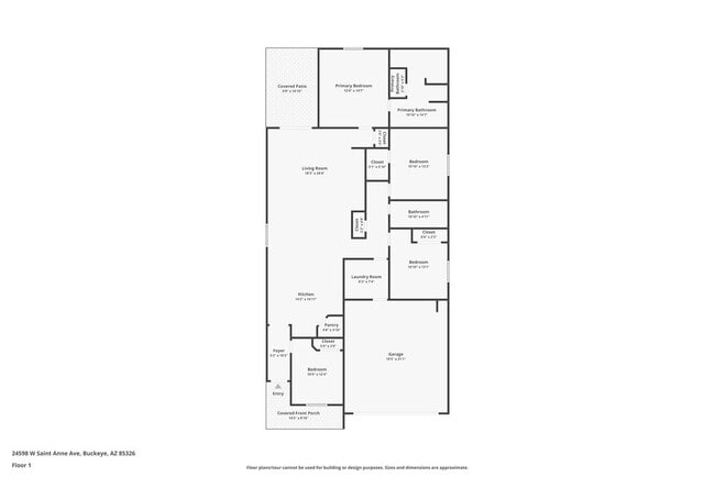 24598 W St Anne Ave in Buckeye, AZ - Foto de edificio - Building Photo