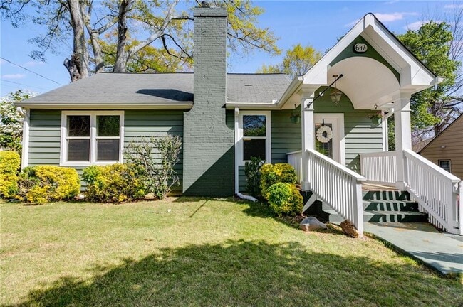 property at 647 North Ave