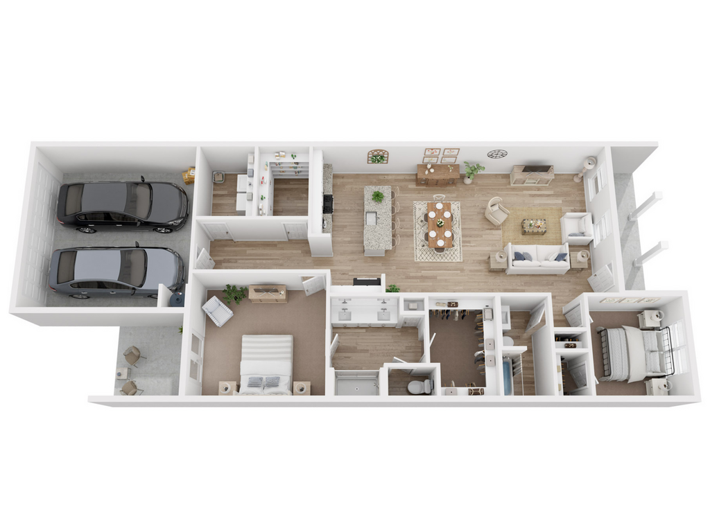 The Townes at Calcutta Apartments in Stockbridge, GA