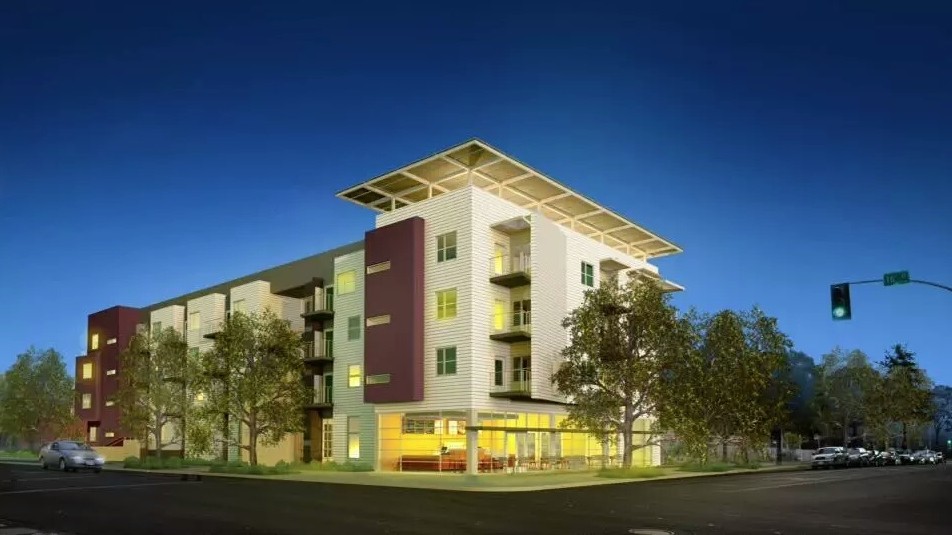 Lavender Courtyard in Sacramento, CA - Building Photo