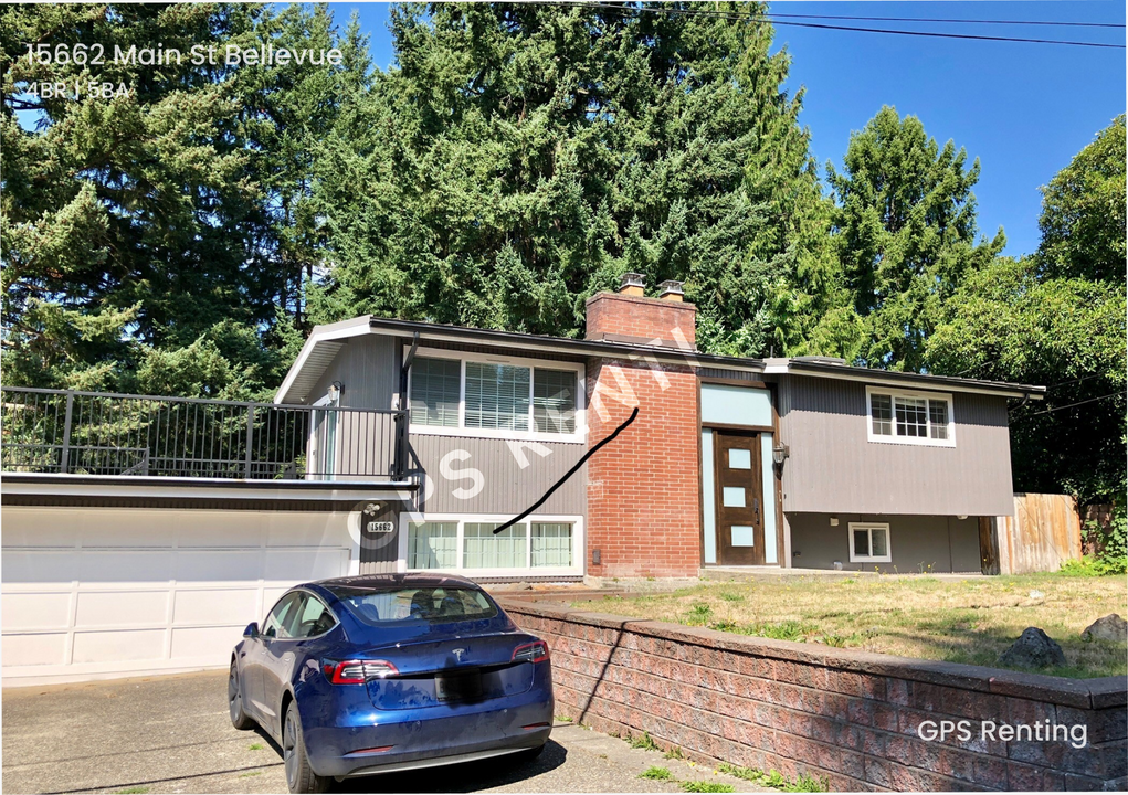 15662 Main St in Bellevue, WA - Foto de edificio