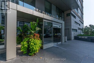 151 Dan Leckie Way in Toronto, ON - Building Photo