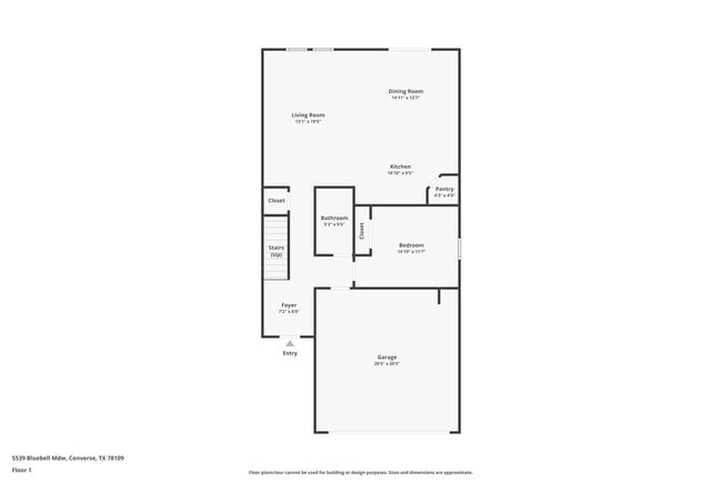 5539 Bluebell Mdw in Converse, TX - Building Photo - Building Photo