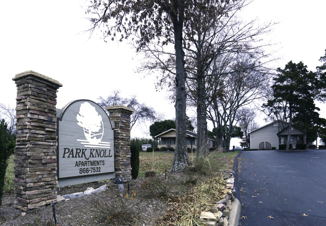 Park Knoll Apartments in Fort Oglethorpe, GA - Foto de edificio