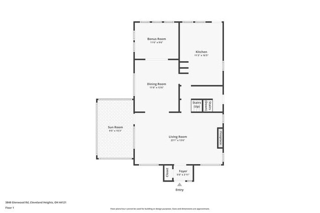 3848 Glenwood Rd in Cleveland Heights, OH - Foto de edificio - Building Photo