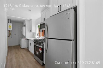 1218 1/4 S Mariposa Ave in Los Angeles, CA - Building Photo - Building Photo