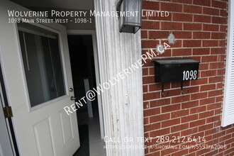 1098 Main St W in Hamilton, ON - Building Photo - Building Photo