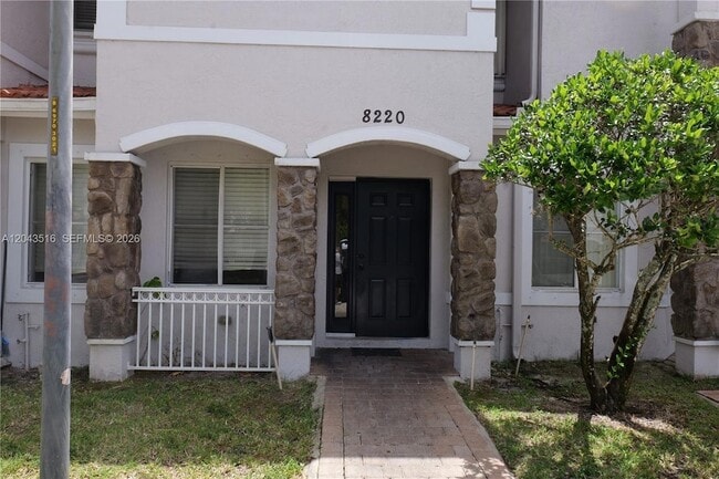 property at 8220 SW 25th Ct