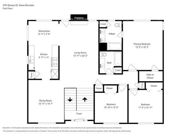 4791 Brasac Dr in Stone Mountain, GA - Foto de edificio - Building Photo