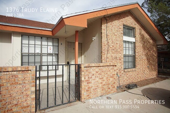 1376 Trudy Elaine Dr-Unit -D in El Paso, TX - Building Photo - Building Photo