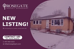 33 Godfrey Dr in London, ON - Building Photo