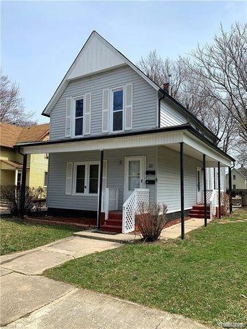 20 Stapleton St in Mount Clemens, MI - Foto de edificio