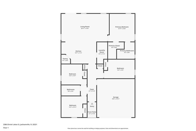 2386 Christi Lakes Court in Jacksonville, FL - Foto de edificio - Building Photo