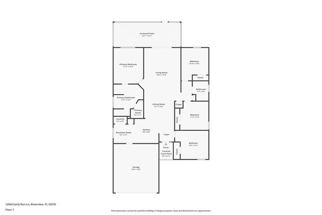 12942 Early Run Ln, Unit 2537 in Riverview, FL - Foto de edificio - Building Photo