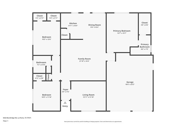 8422 Bandridge Rd in La Porte, TX - Building Photo - Building Photo