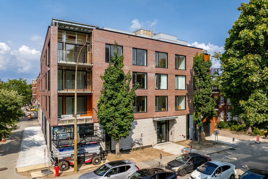 Les Suites Marlowe in Montréal, QC - Building Photo