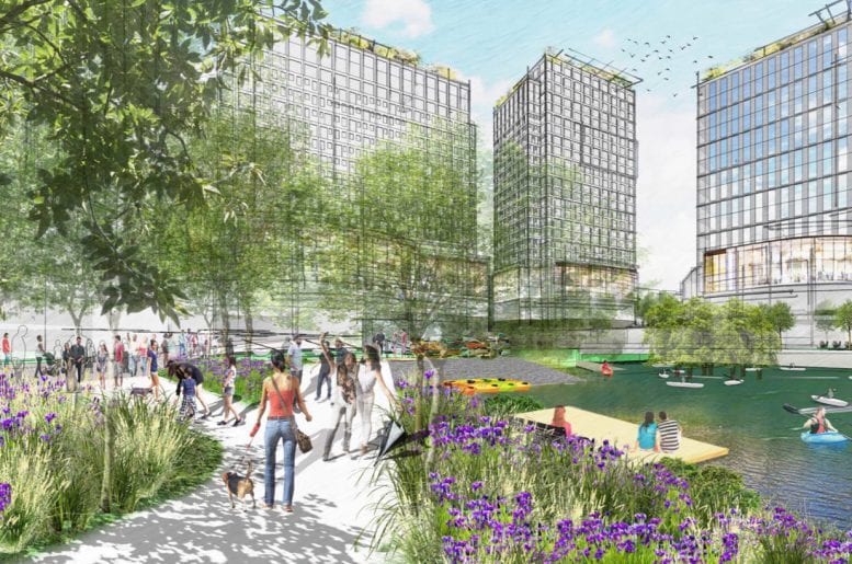Fordham Landing North in Bronx, NY - Foto de edificio
