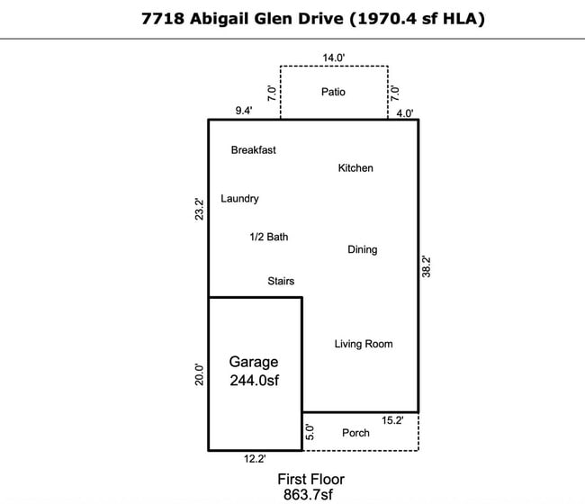property at 7718 Abigail Glen Dr