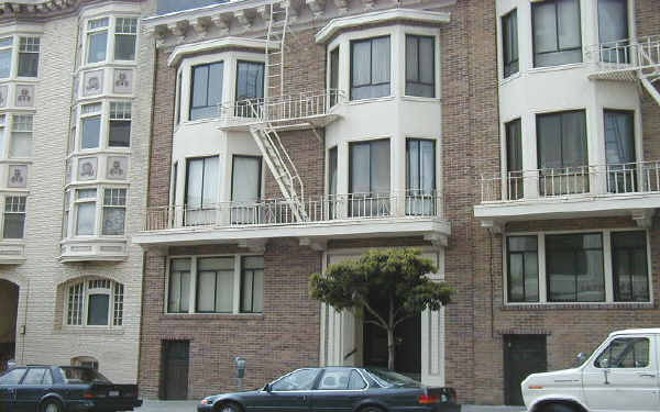 945 Hyde St in San Francisco, CA - Foto de edificio