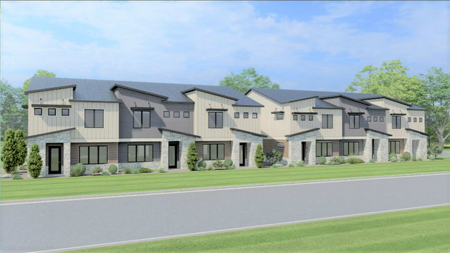 Caldera on Cleveland Luxury Townhomes & Flats in Granger, IN - Building Photo - Building Photo