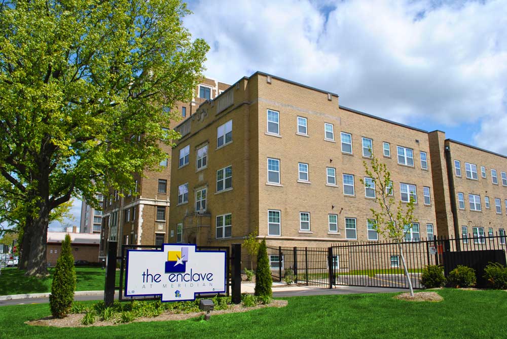 The Enclave at Meridian Apartments in Indianapolis, IN - Building Photo