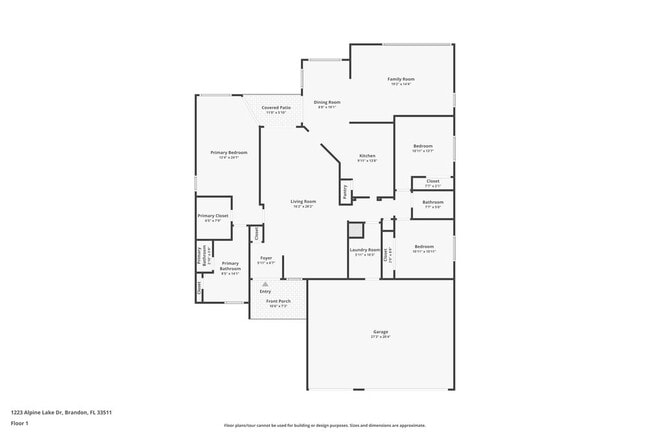 1223 Alpine Lake Dr in Brandon, FL - Building Photo - Building Photo