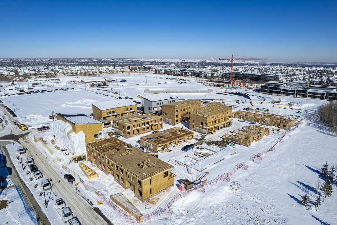 District Townhomes in Calgary, AB - Building Photo