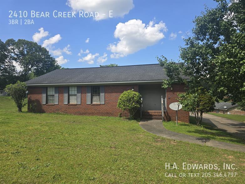 2410 Bear Creek Rd-Unit -E in Duncanville, AL - Building Photo