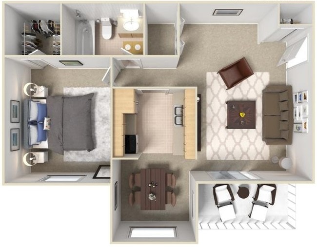 deercross apartments indianapolis in apartments