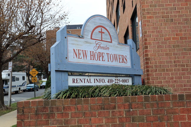 Greater New Hope Towers in Baltimore, MD - Building Photo - Building Photo