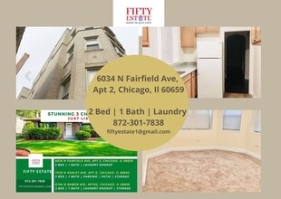 6034 N Fairfield Ave, Unit 1F in Chicago, IL - Building Photo - Building Photo