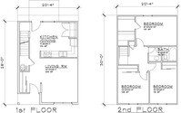 3 Bedroom - 3 Bedrooms 1 Bath from $554 to $644 - 3 bedrooms from $554 to $644 - Glennview Apartments in Washington Court Hou, Ohio