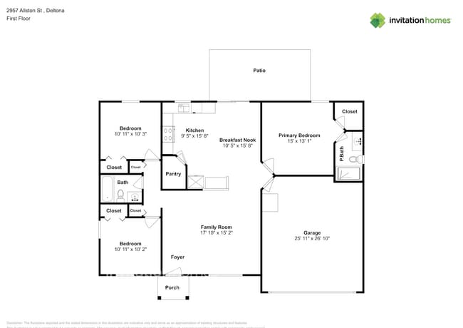 2957 Allston St in Deltona, FL - Foto de edificio - Building Photo