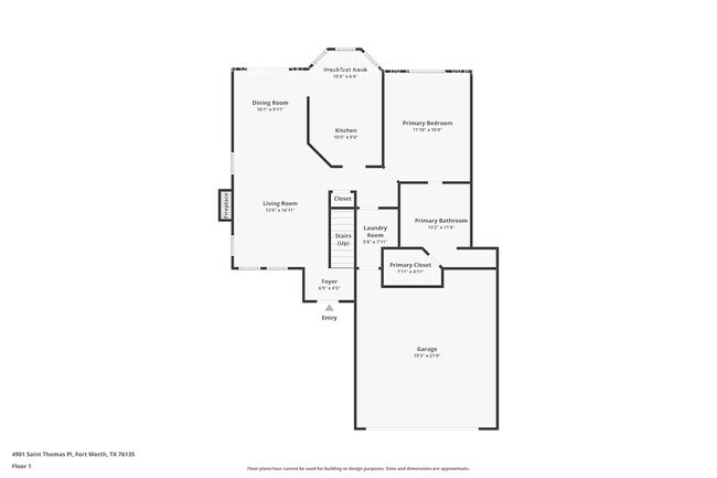 4901 St Thomas Pl in Fort Worth, TX - Foto de edificio - Building Photo